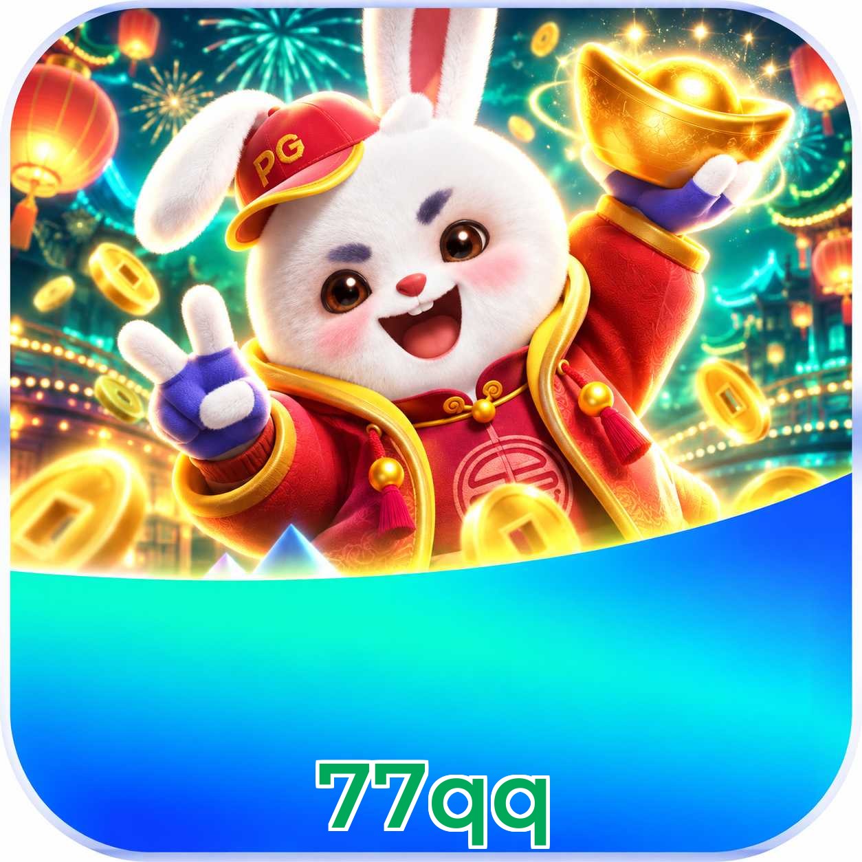 Página oficial da 77qq no Facebook com promoções e suporte