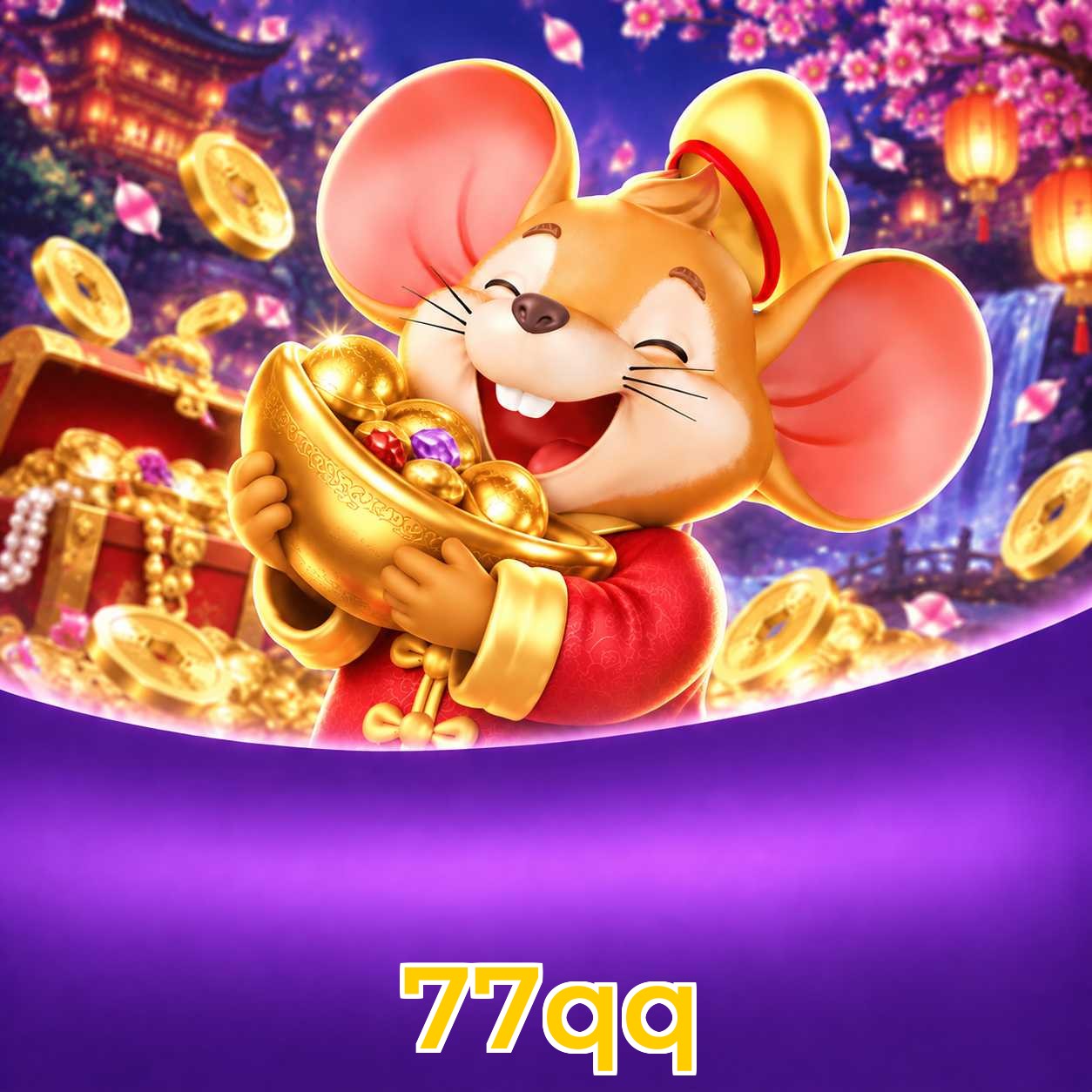 Grandes vitórias e jackpots pagos pela 77qq via PIX